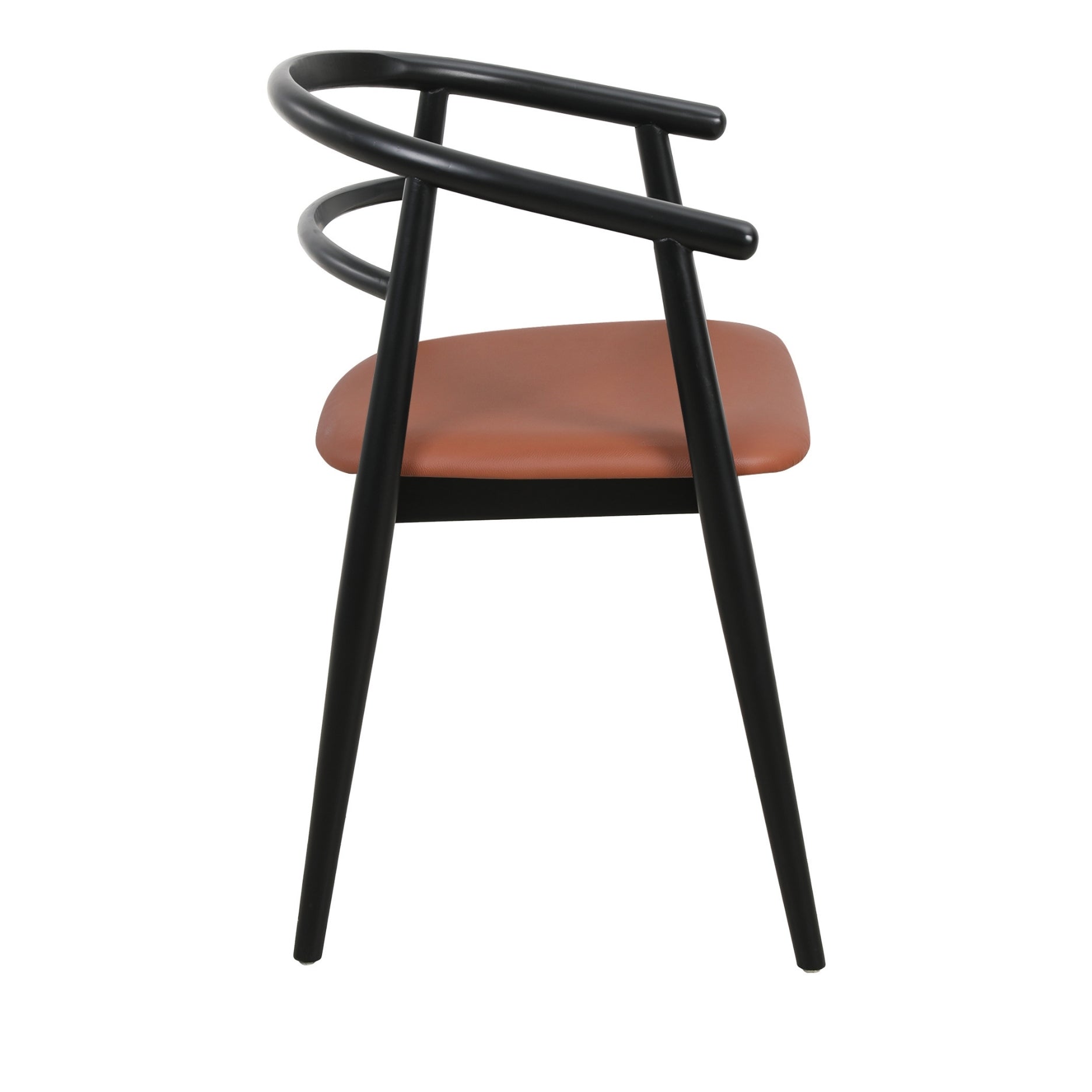 Søndervig, sort bøg - lædersæde